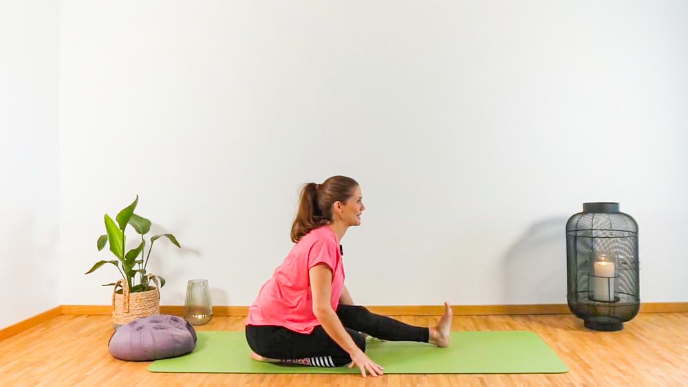 Online Yogakurs Runner Stretch